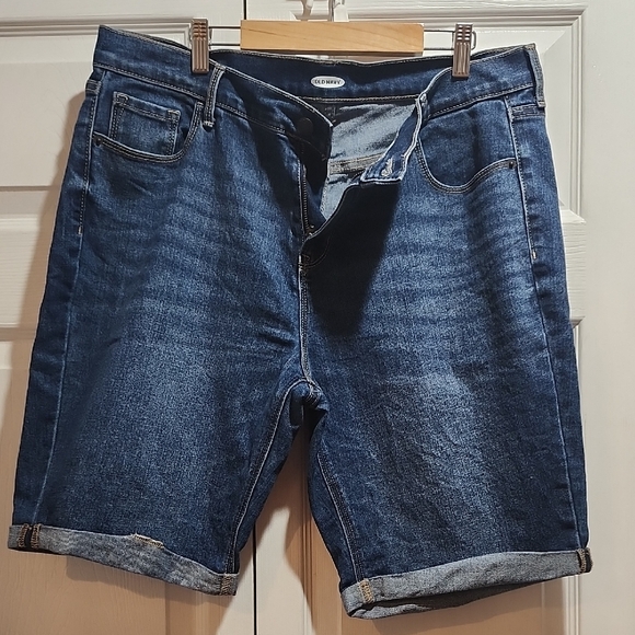 Denim Blue Men's Shorts - Picture 1 of 8